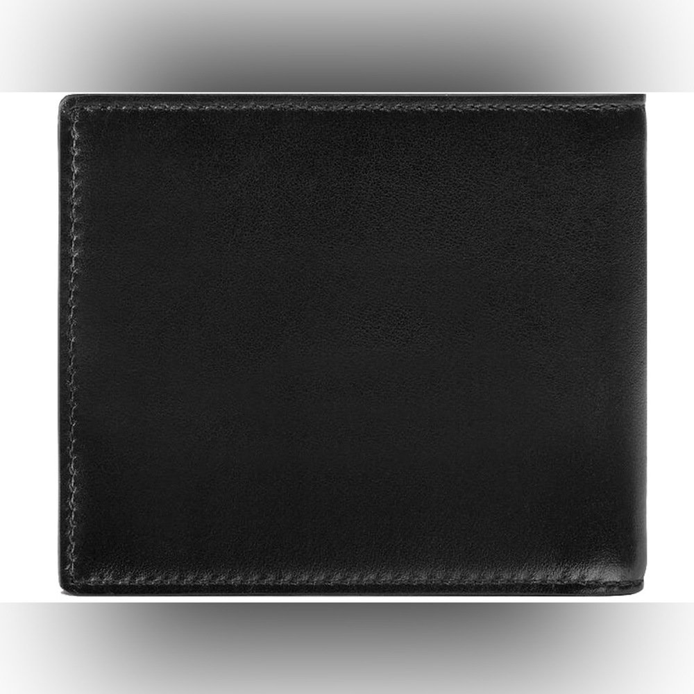 Gucci Black Leather Gold Embossed GG Logo Bifold Wallet. $460 - Picture 4 of 6